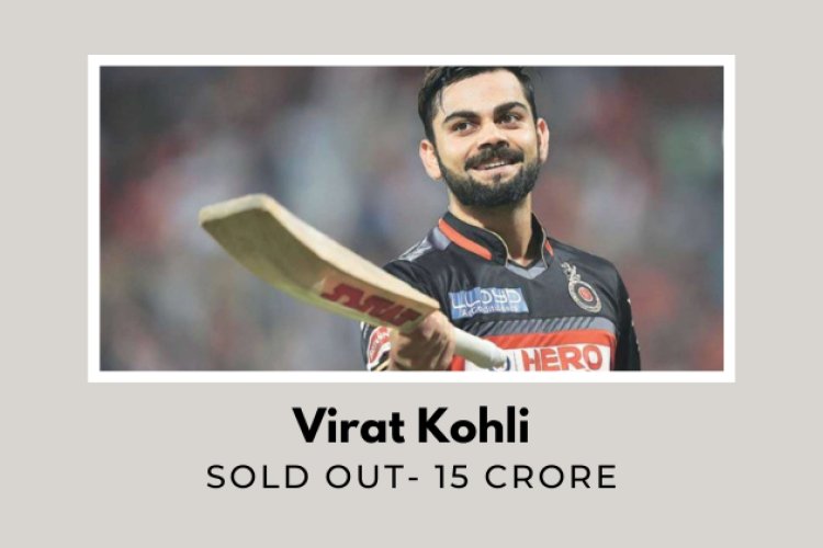 Virat Kohli IPL 2023 Selling Price