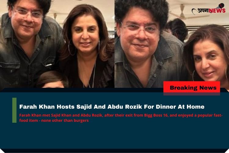 Farah Khan Hosts Sajid Khan And Abdu Rozik For Dinner At Home