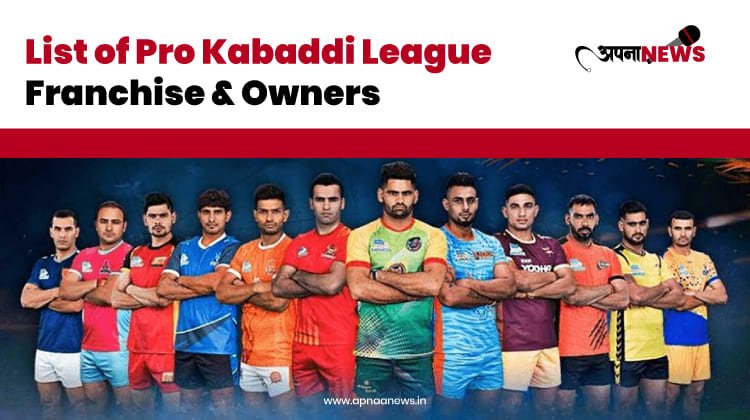 List of Pro Kabaddi League Franchisee & Owners