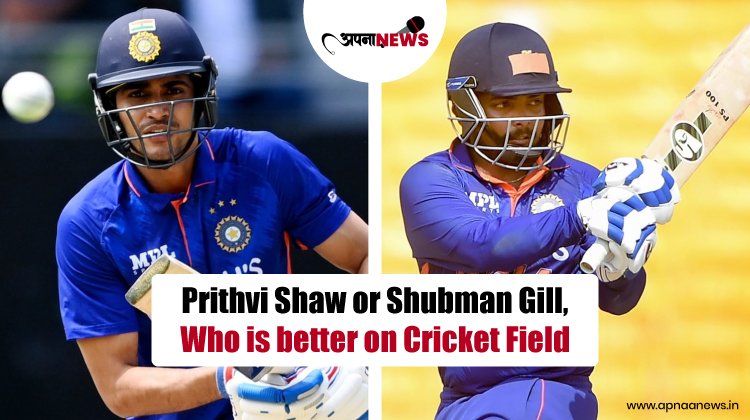 Prithvi Shaw or Shubhman Gill, Who is better on Cricket Field