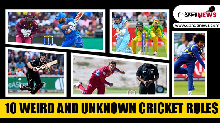 10 weird and Unknown Cricket Rules That Everyone Must Know