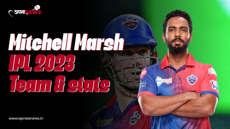 Mitchell Marsh TATA IPL 2023 Team & stats | Indian Premier League