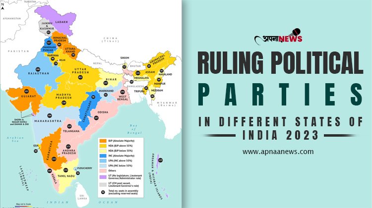 Ruling Political Parties in Different States of India 2023