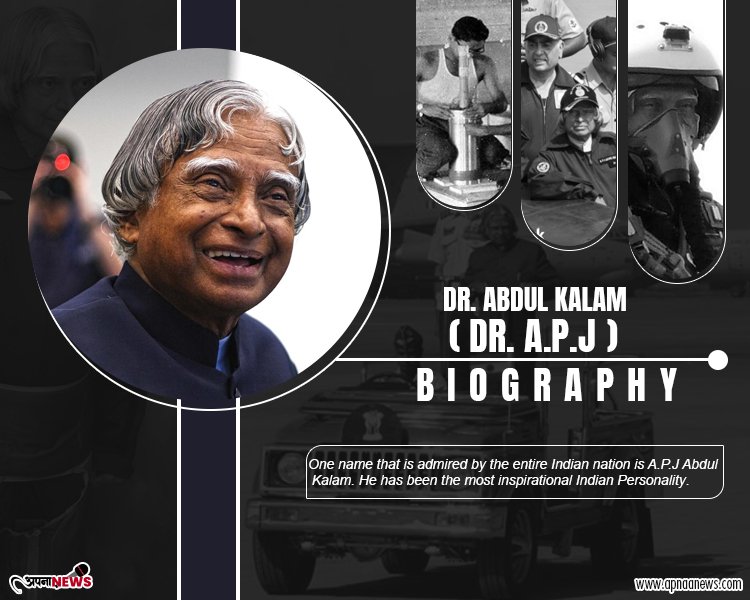 Dr. A.P.J. Abdul Kalam Biography :  Get all details here