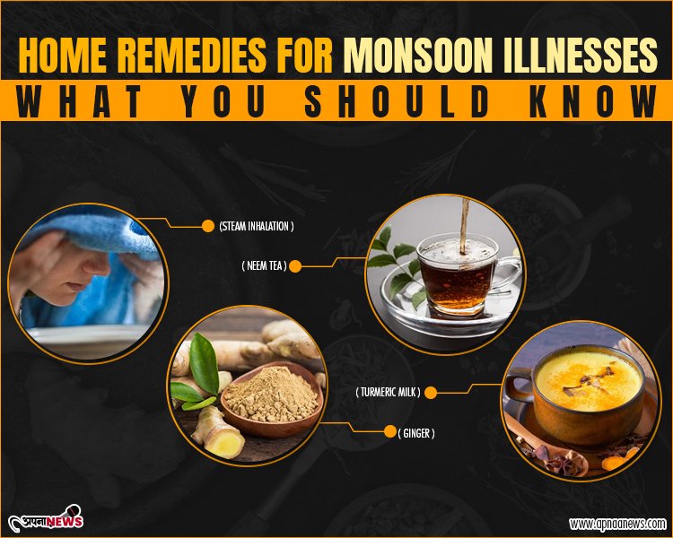 Home Remedies for Monsoon Illnesses: What You Should Know