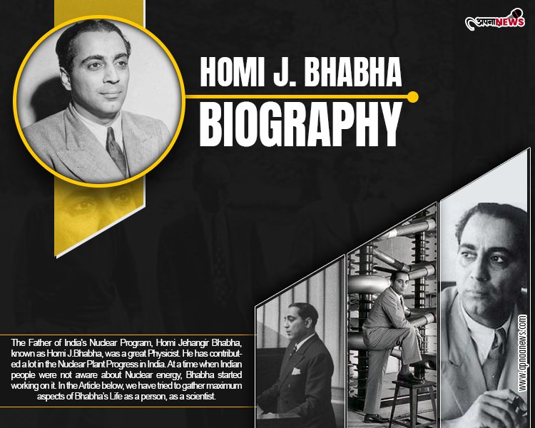 Biography of Homi J. Bhabha : Get all details here