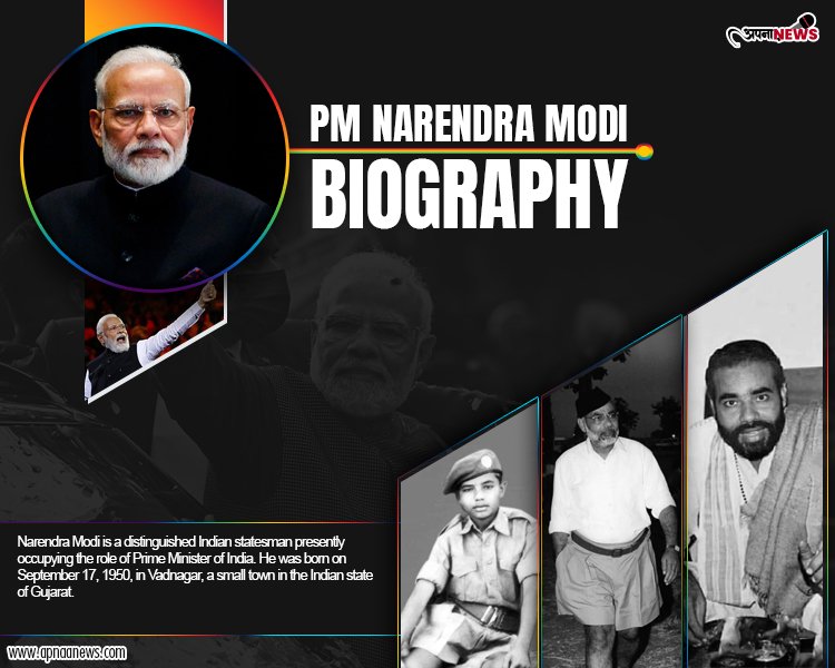 Prime Minister Narendra Modi Biography - Get all details here