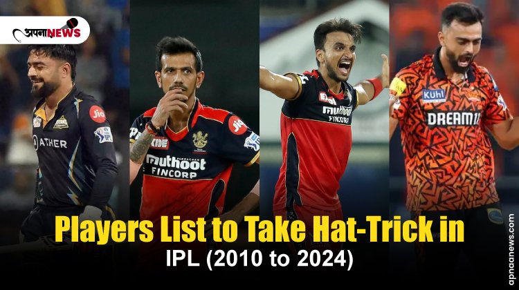 Players List to Take Hat Trick in IPL (2010 to 2024)