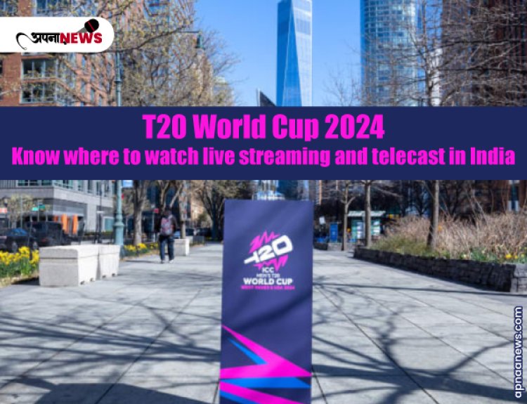 T20 World Cup 2024: Know Where to Watch Live Streaming and Telecast in India