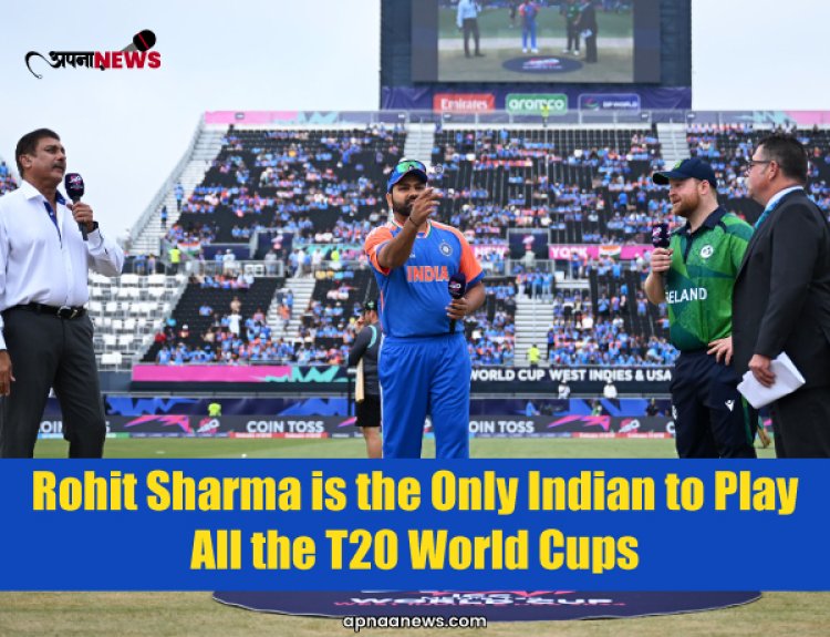 Rohit Sharma is the Only Indian to Play All the T20 World Cups