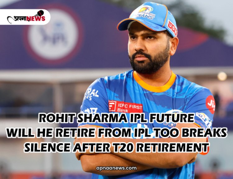 Rohit Sharma IPL Future: Will He Retire from IPL Too? Breaks Silence After T20 Retirement