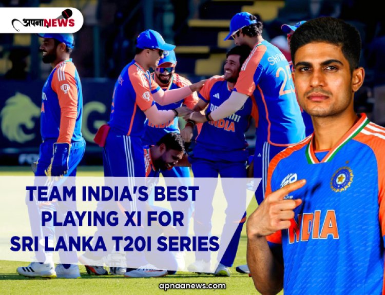 Team India's Best Playing XI For Sri Lanka T20I Series 2024.