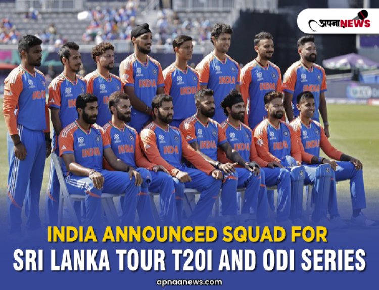 India Announced Squad for Sri Lanka Tour T20I and ODI Series: Players List Captain Coach