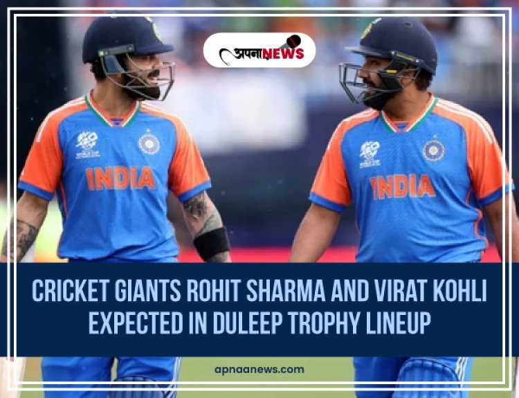 Rohit Sharma and Virat Kohli are likely to be part of star-studded Squads for the Duleep Trophy