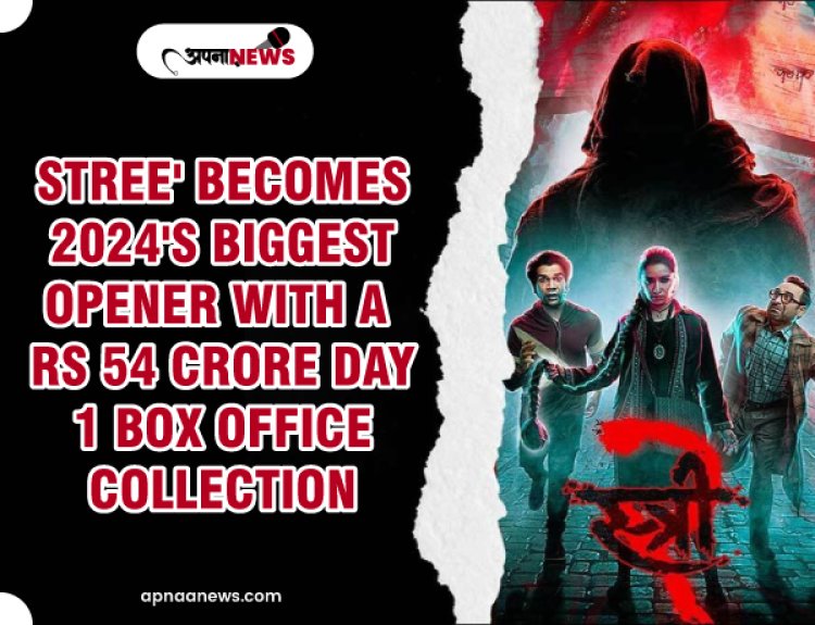 'Stree 2' Box Office Collection Day 1: Becomes the Biggest Opener of 2024; Collects Rs 54 Crore