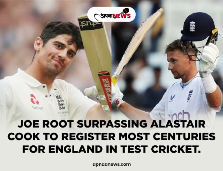 Joe Root Surpassed Alastair Cook and Became England’s Player with Most Centuries in Test Cricket